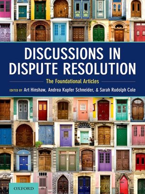 cover image of Discussions in Dispute Resolution